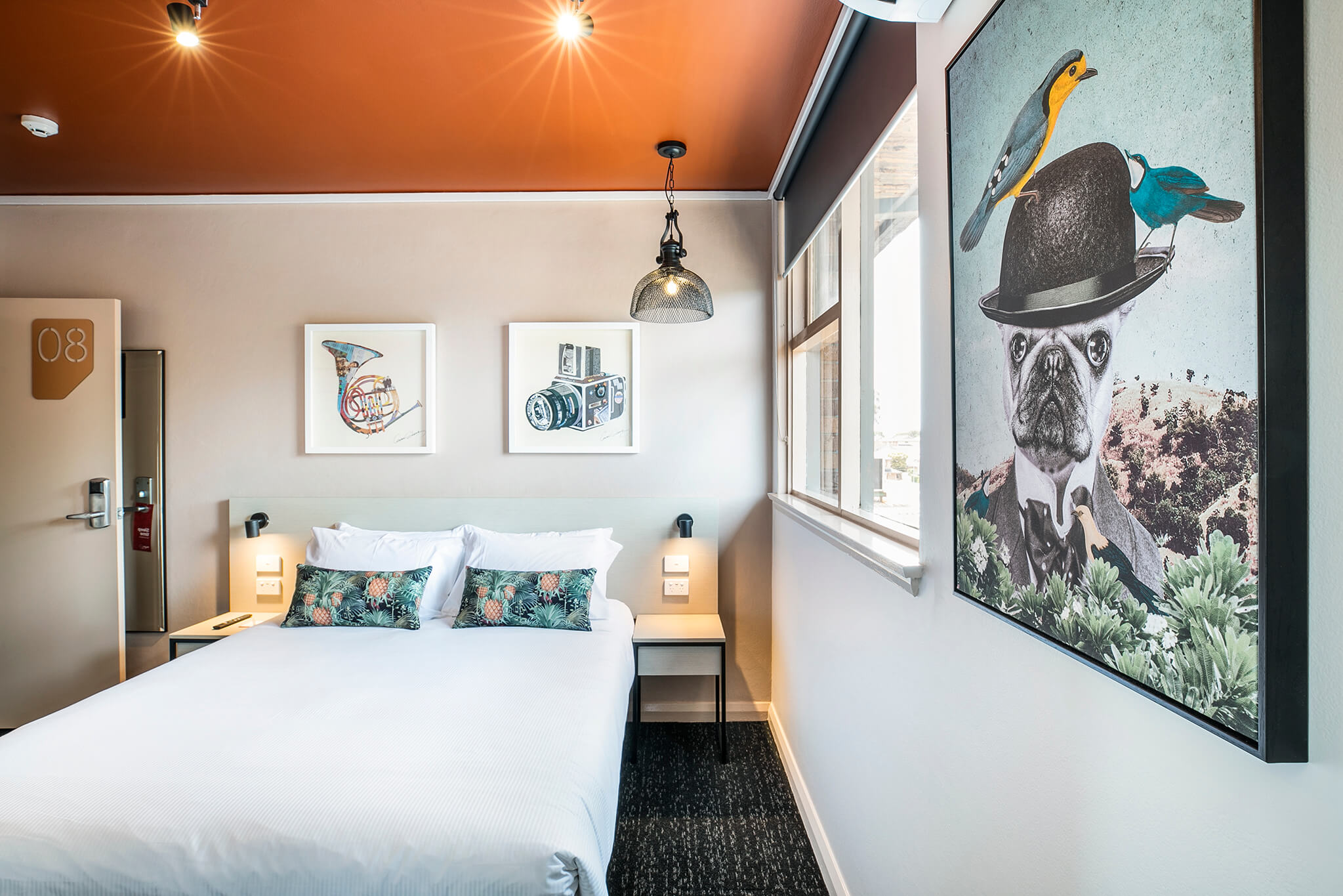 A bedroom at ALH hotels