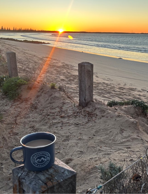 Beachport Caravan Park Beach