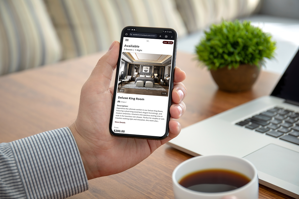 Booking engine - phone device