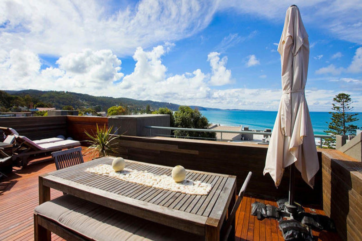 View from Cumberland Lorne on the terrace