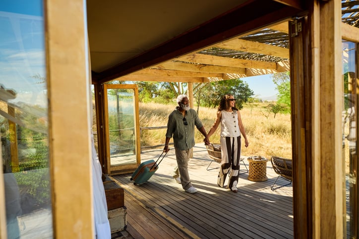 Glamping check in should feel effortless