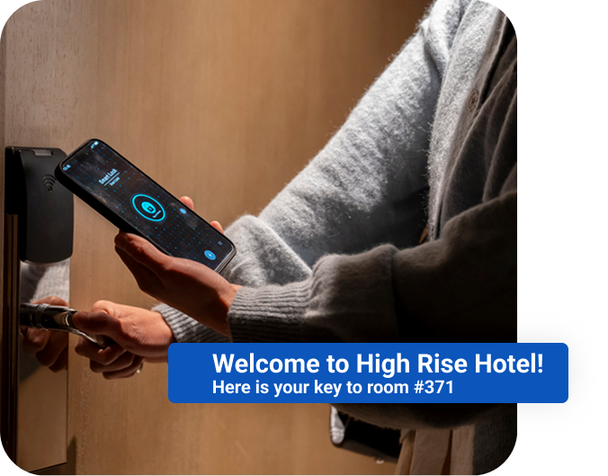 Skip queues with contactless check-ins