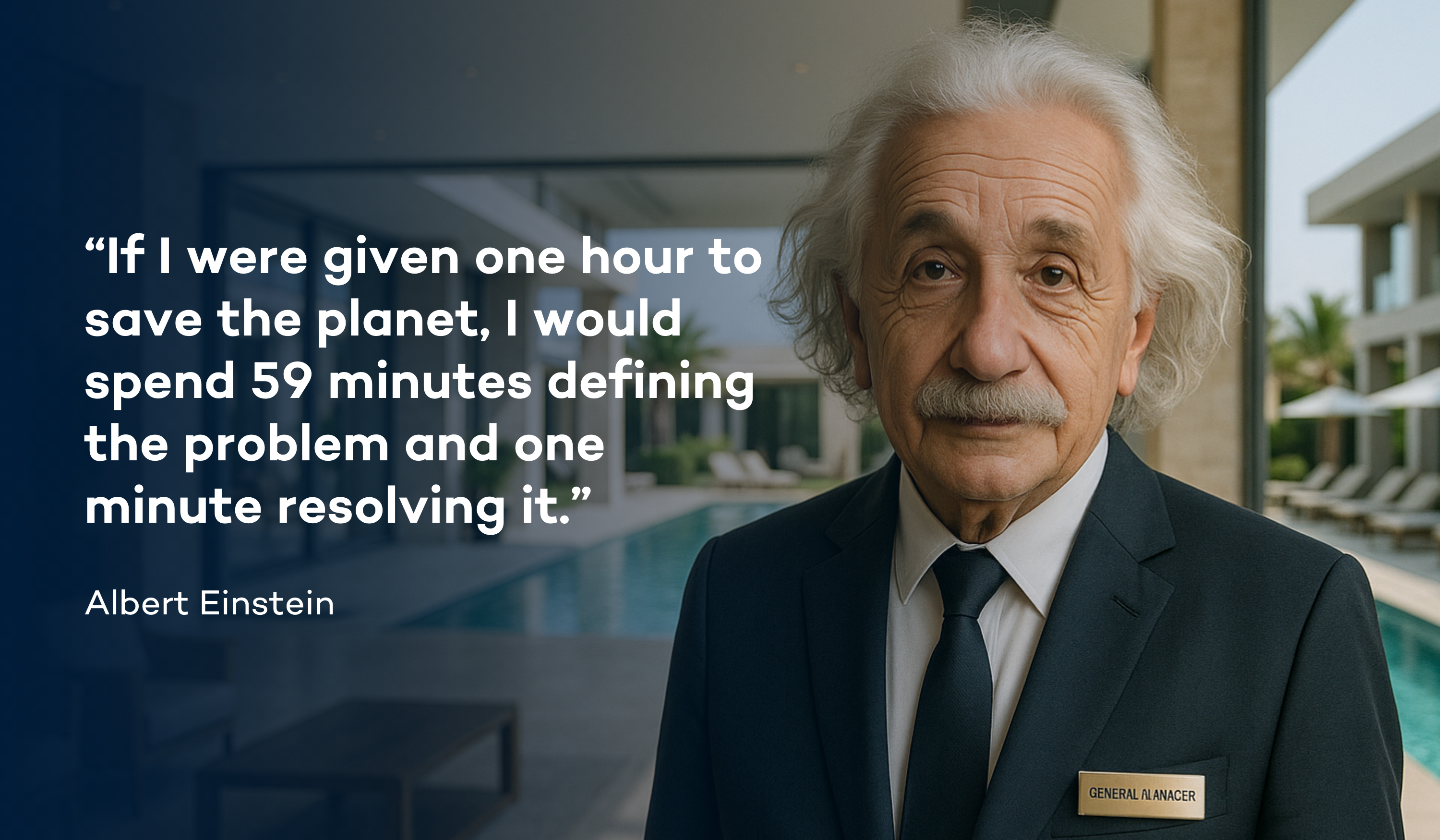 If Albert Einstein was Hotel GM