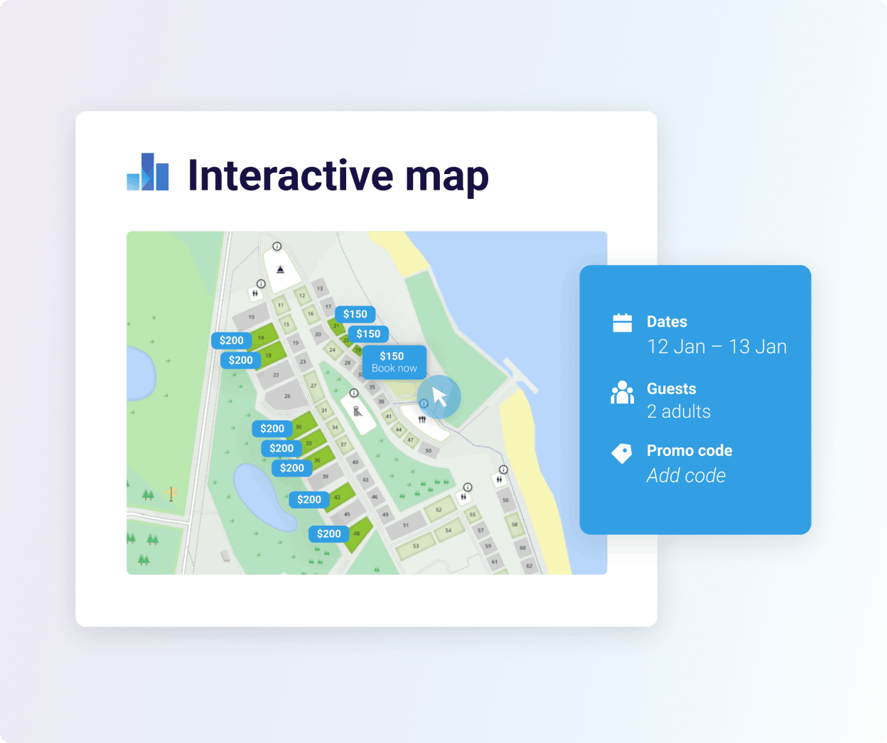 Interactive map