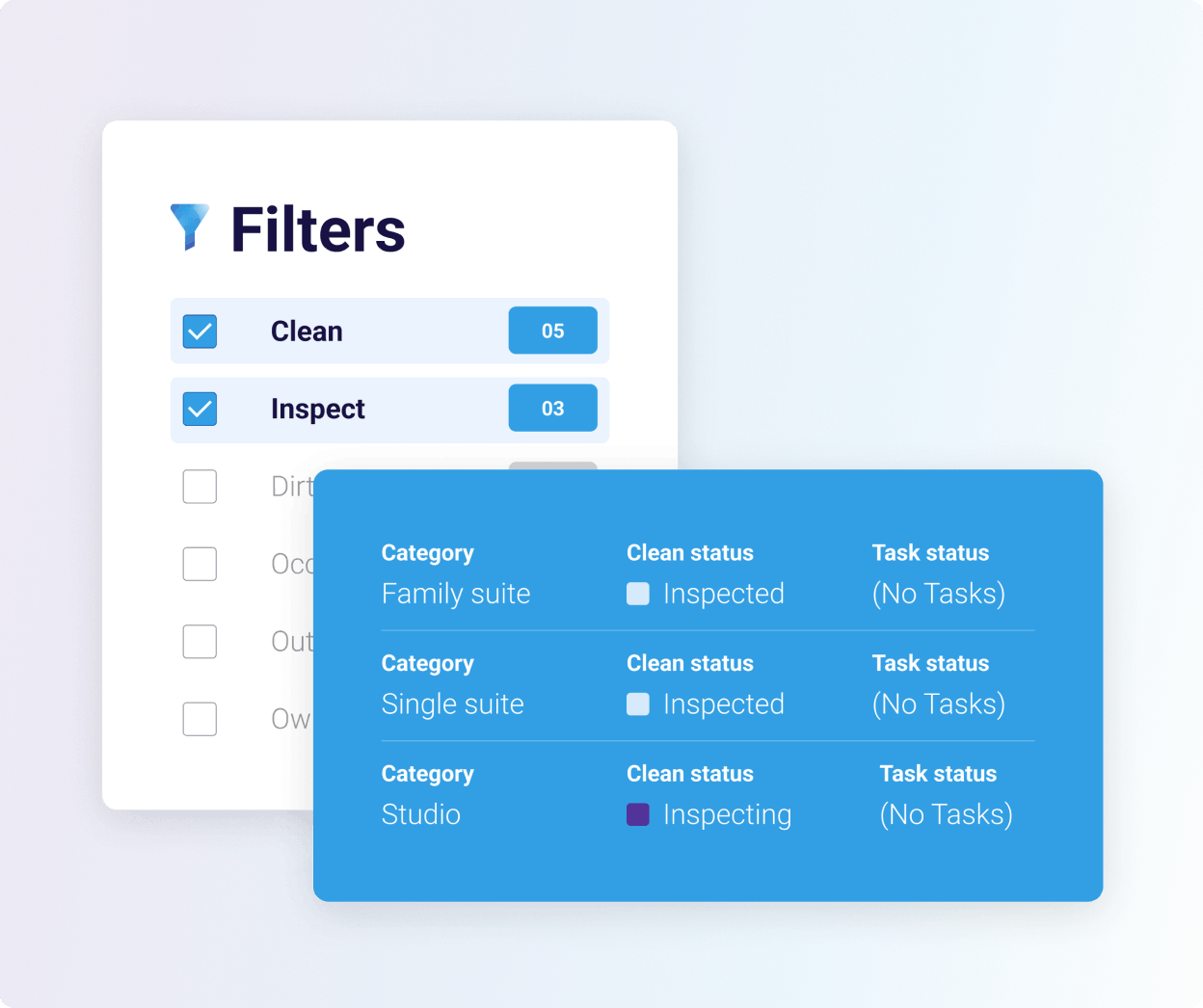 Clean filters