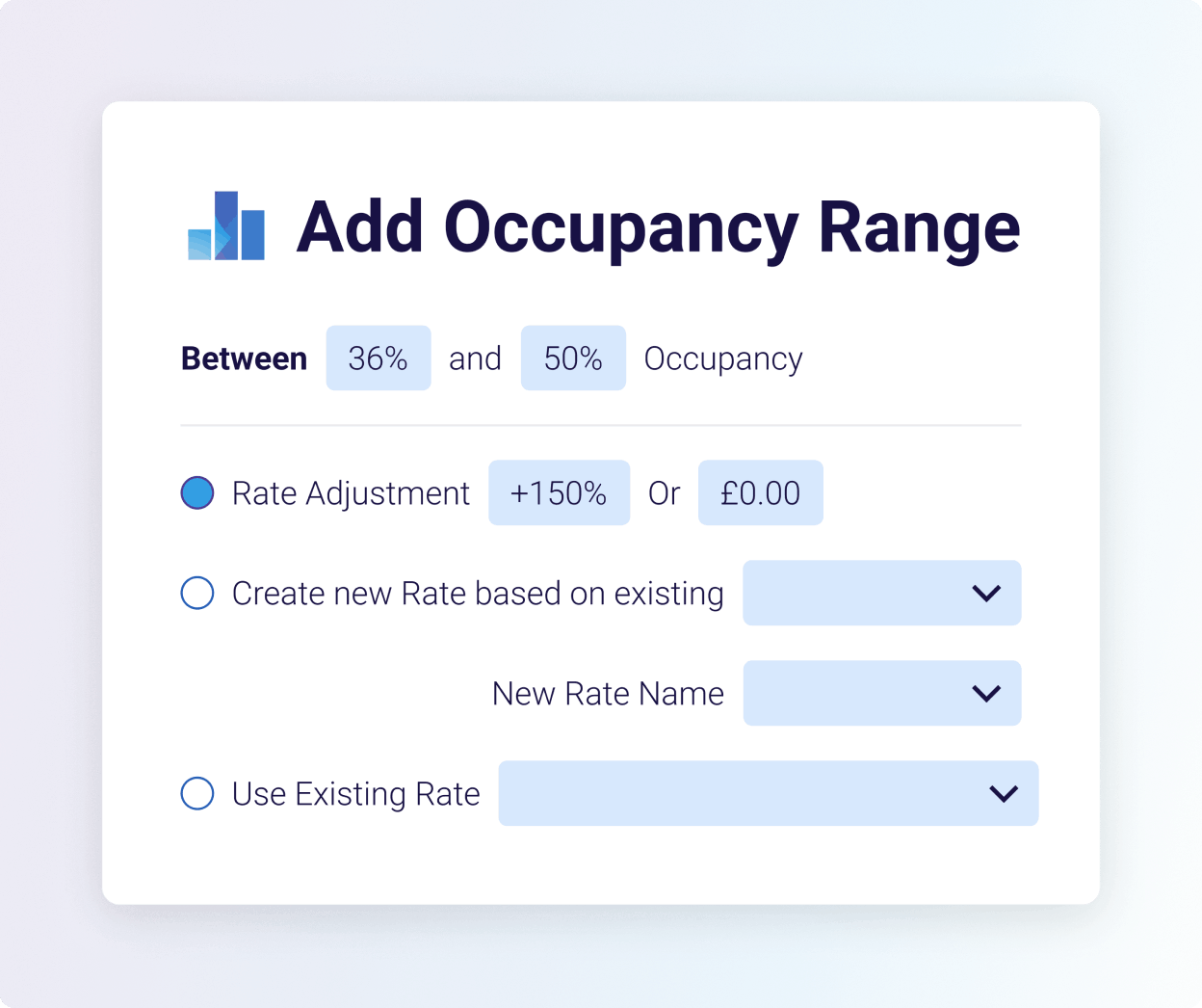 Add occupancy range