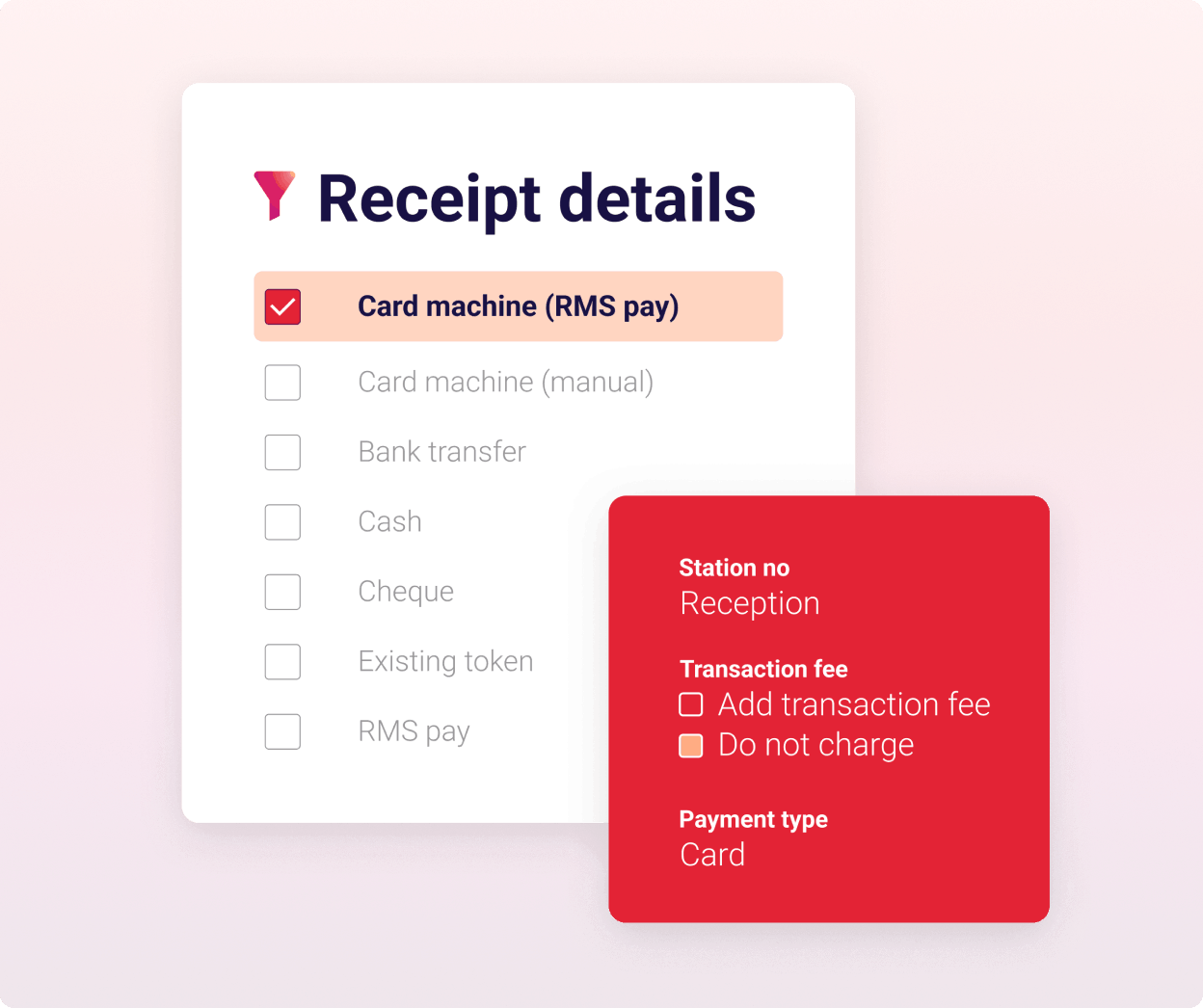 Receipt details-red