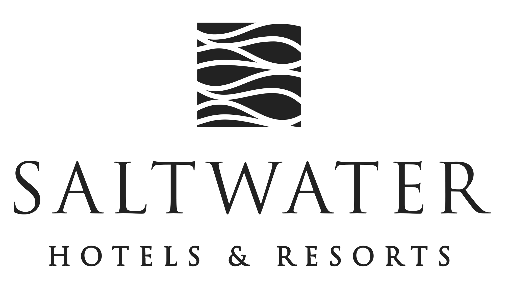 Saltwater logo black