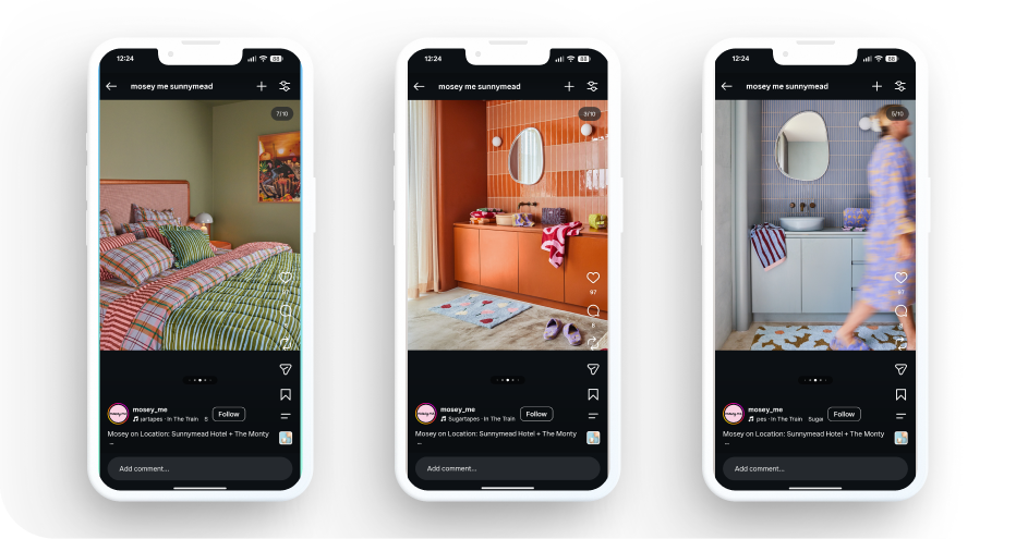 Social Media Hotel - Collab Mosey Me x Sunnymead Hotel