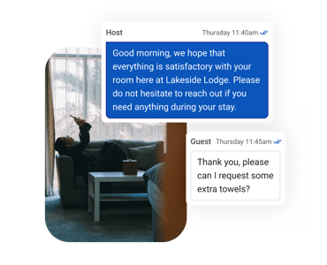 Stay connected with guests wherever you are