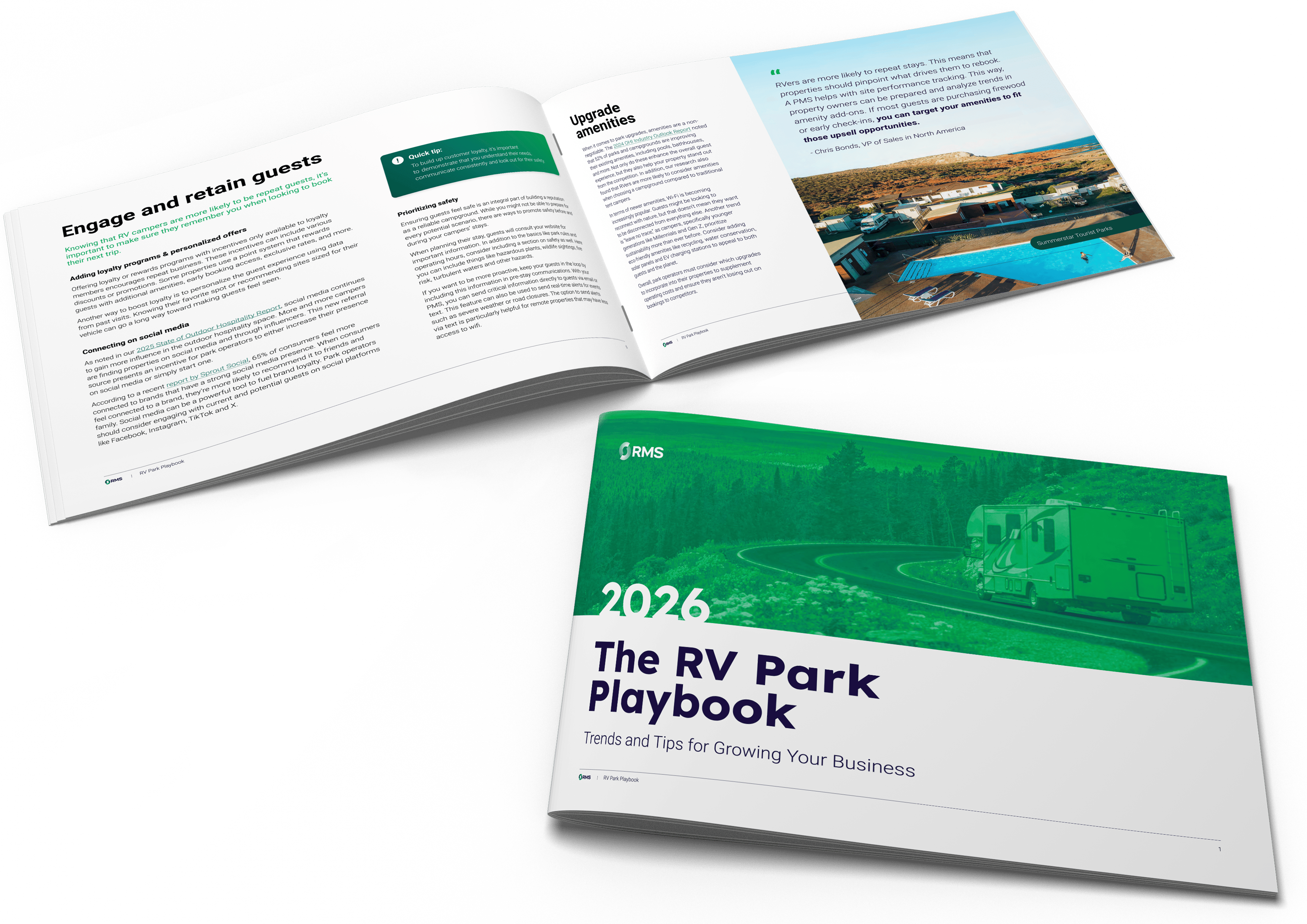 The RV Park Playbook 2026 - mockup transparent background