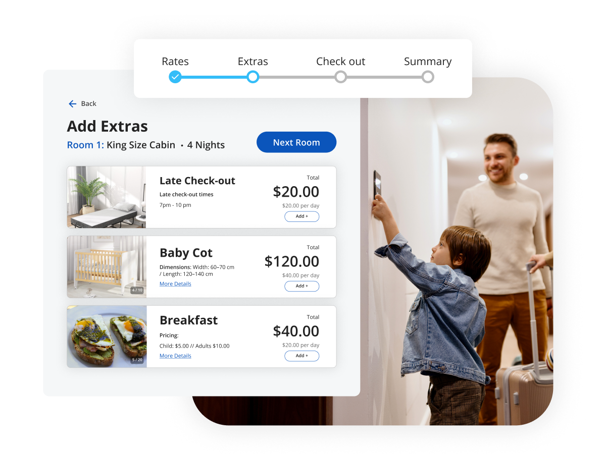 More revenue with RMS Direct Booking Engine