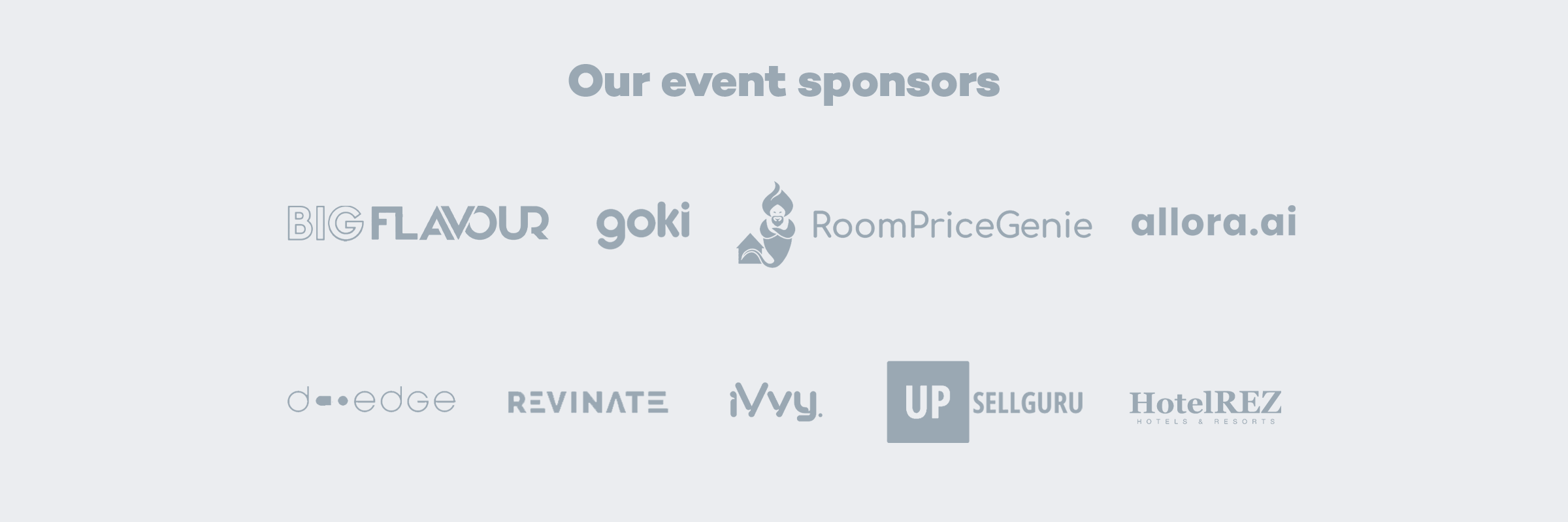event sponsors