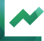 Line going up icon