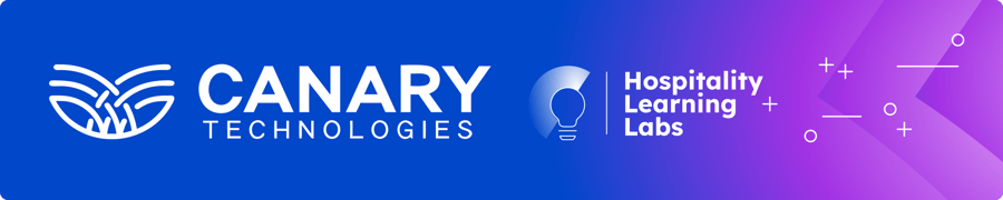 A webinar with Canary Techologies to discussing AI guest experience