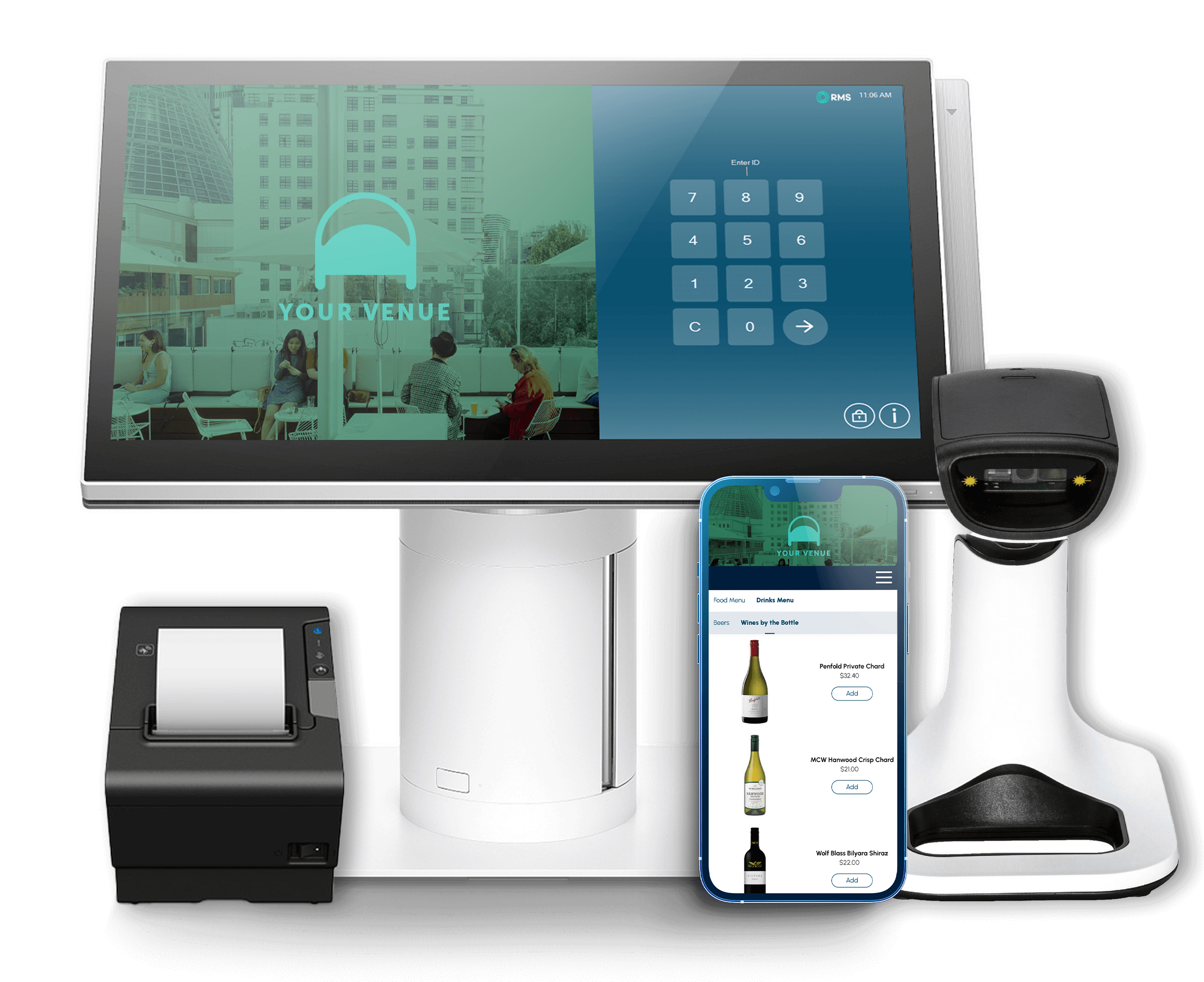 RMS POS Solutions that integrate with your PMS Cloud 