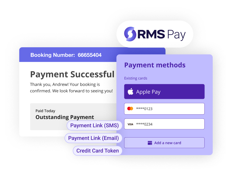 Let guests pay their way with RMS Pay