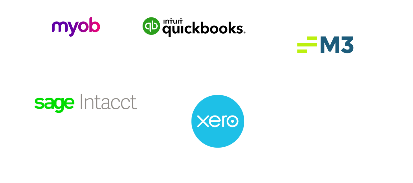 Collection of partners logos for back of house