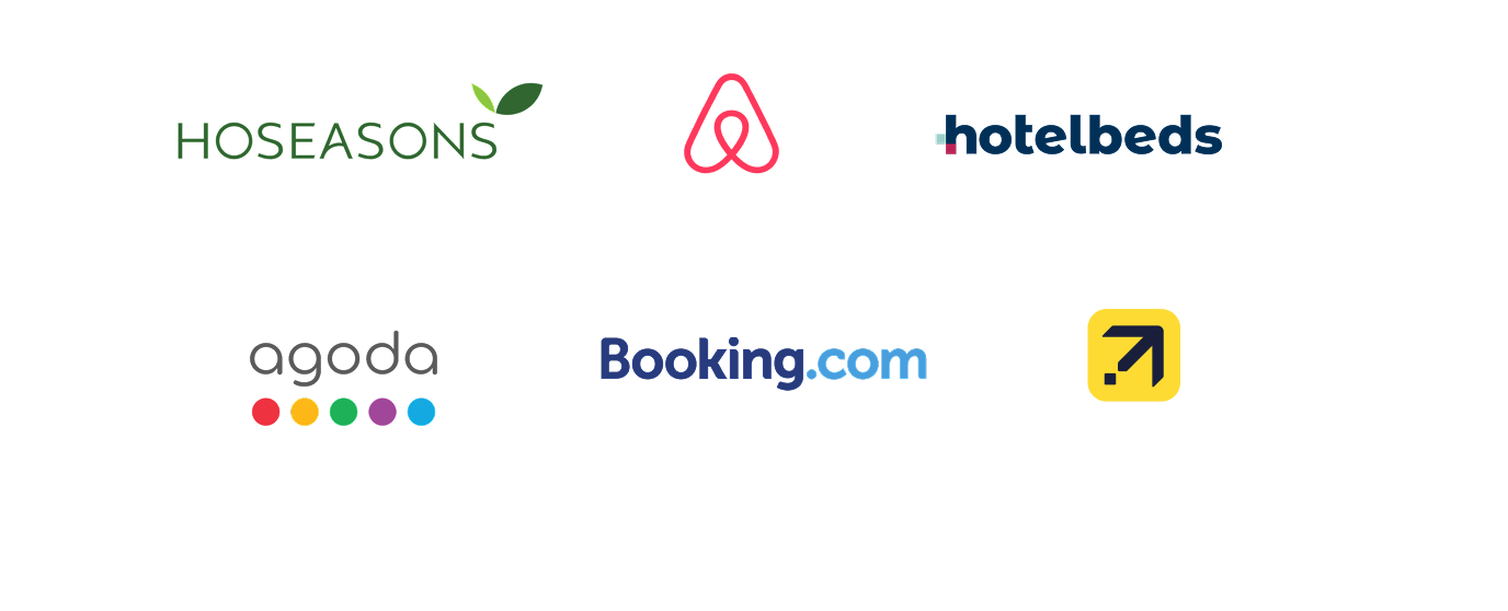 Collection of partners logos for channel management