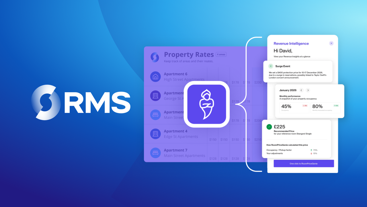 RMS Partners with RoomPriceGenie to Launch Revenue Intelligence