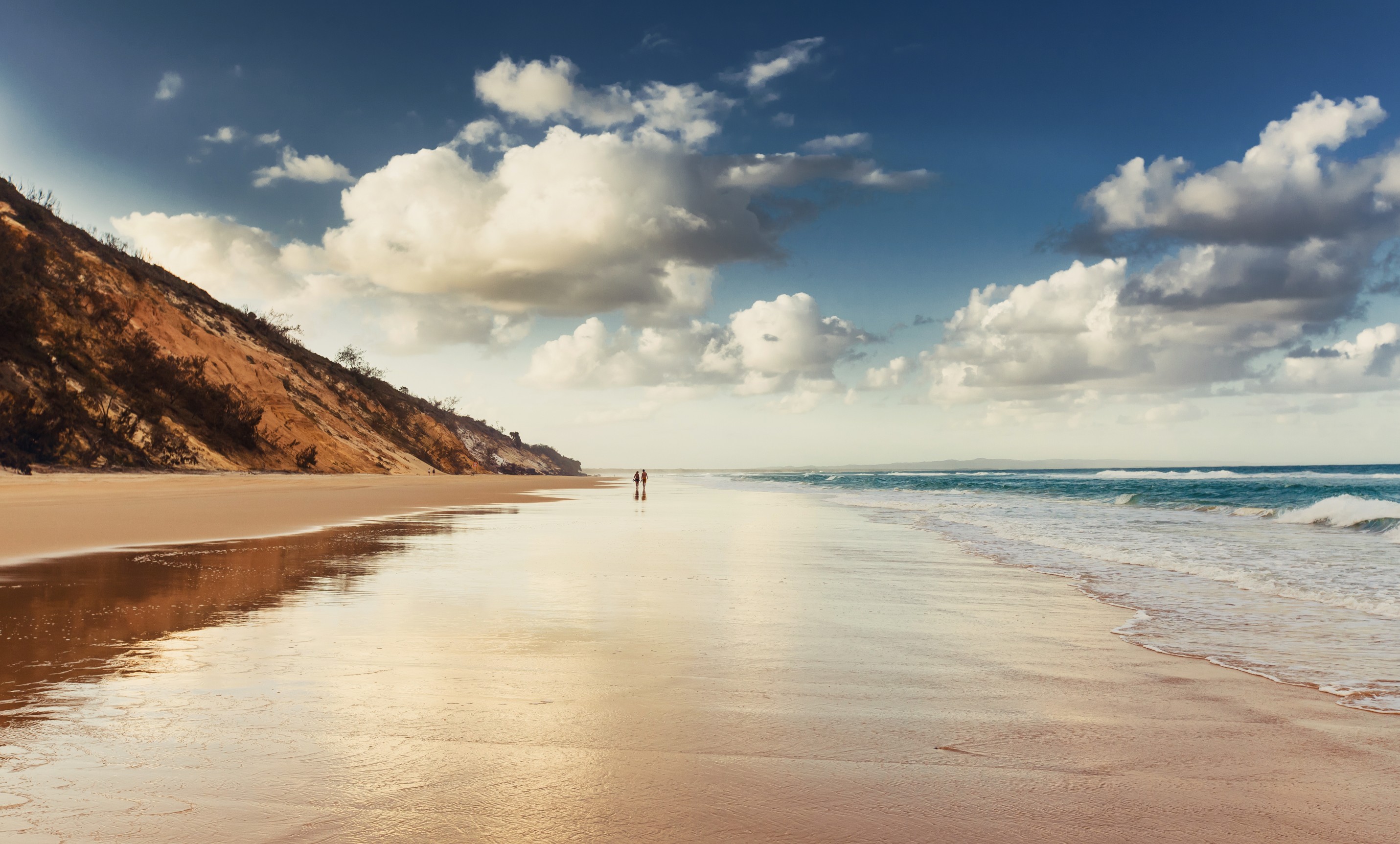 View of Rainbow Beach, Queensland, Australia